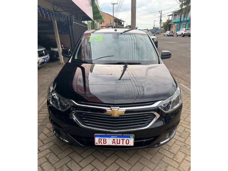 CHEVROLET - COBALT - 2018/2019 - Preta - R$ 65.900,00
