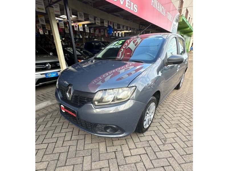 RENAULT - SANDERO - 2014/2015 - Cinza - R$ 38.900,00