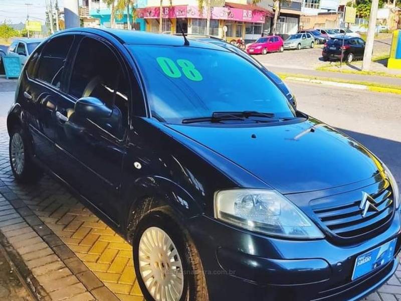 CITROËN - C3 - 2007/2008 - Azul - R$ 24.900,00