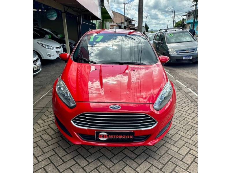 FORD - FIESTA - 2017/2017 - Vermelha - R$ 53.900,00