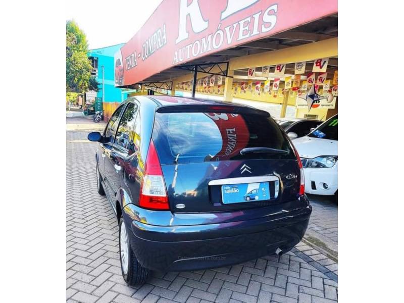 CITROËN - C3 - 2007/2008 - Azul - R$ 24.900,00