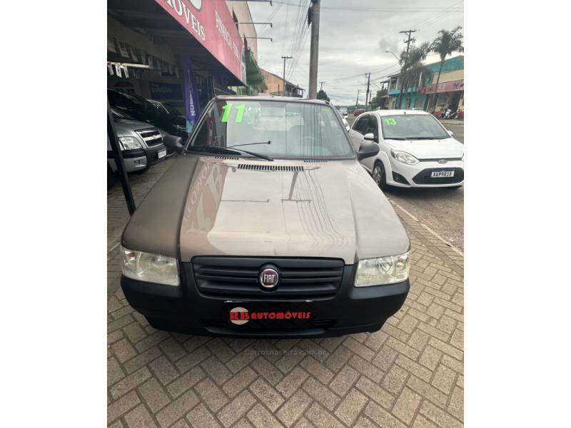 FIAT - UNO - 2010/2011 - Cinza - R$ 27.900,00