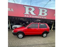 FIAT - UNO - 2008/2009 - Vermelha - R$ 19.900,00